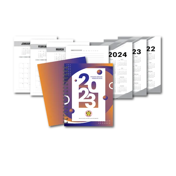 Spiral Note Book A5 2022, 2023, 2024